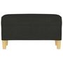 Voir la diapositive 3 : VIDAXL Banc Noir 70x35x41 cm Tissu