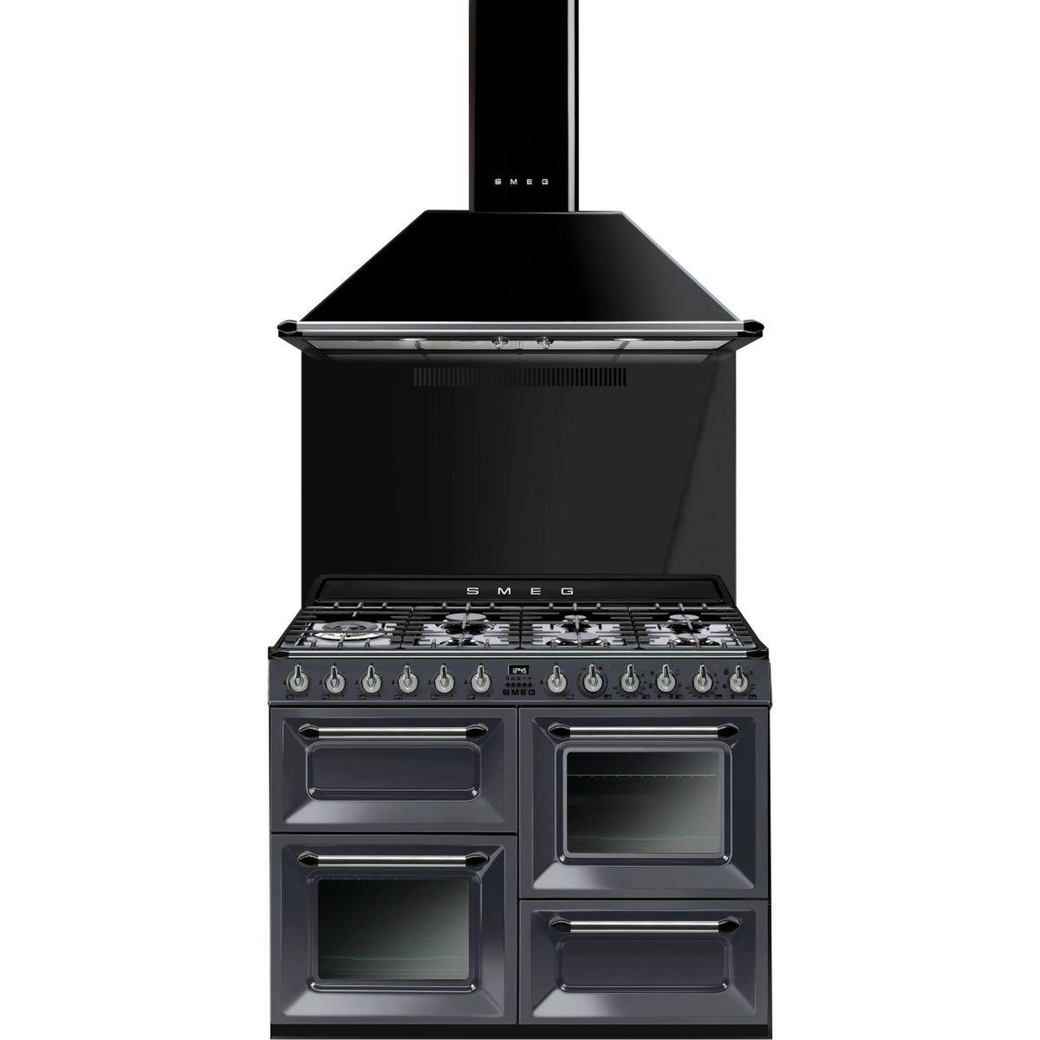 Voir la diapositive 2 : SMEG Piano de cuisson gaz tr4110gr