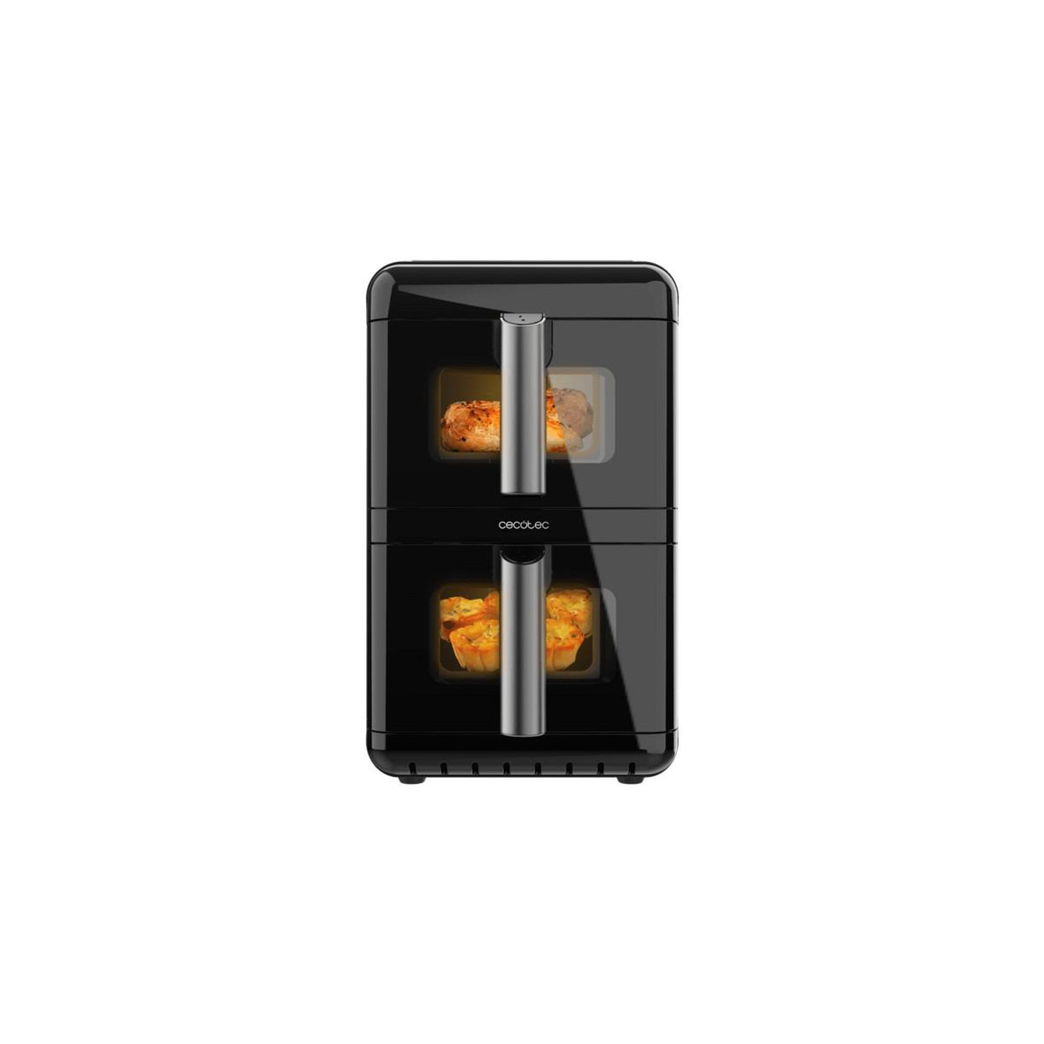 Voir la diapositive 2 : CECOTEC Cecotec A01_EU01_109325 friteuse Double 12 L Autonome 2900 W Friteuse d'air chaud Noir
