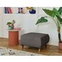 Voir la diapositive 5 : BEST MOBILIER Cristal - pouf modulable - 65 cm - en velours texturé
