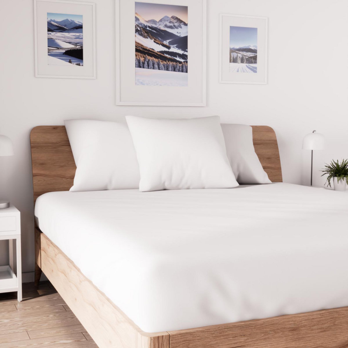 SOLEIL D'OCRE Drap housse en coton JERSEY, par Soleil d'ocre