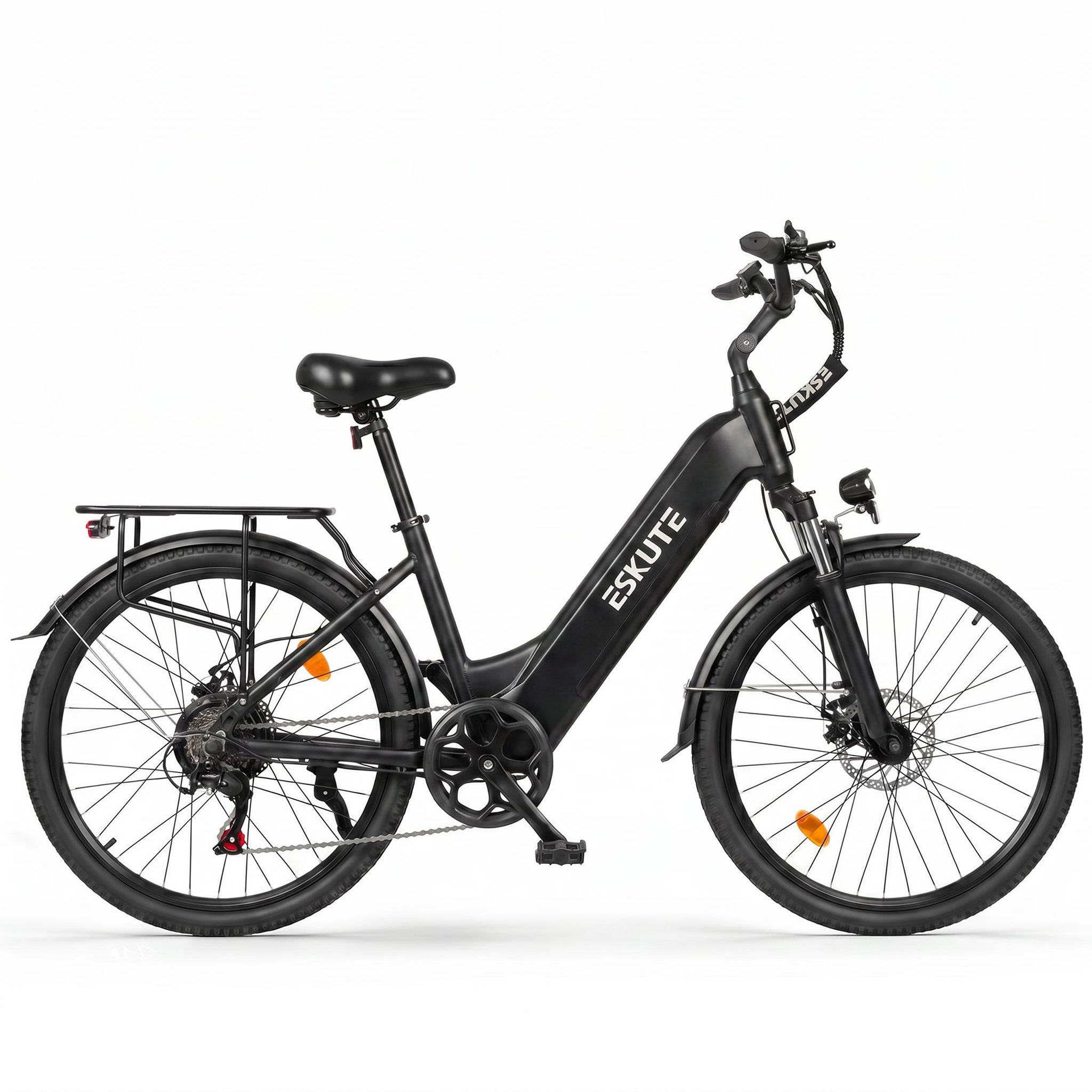 Voir la diapositive 2 : ESKUTE Vélo de ville électrique ESKUTE C202, Step-Through 26