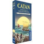 Asmodee Jeu de stratégie Asmodee Catan Pirates et Découvreurs Extension 5 6 joueurs