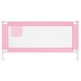 Voir la diapositive 3 : VIDAXL Barriere de securite de lit d'enfant Rose 180x25 cm Tissu