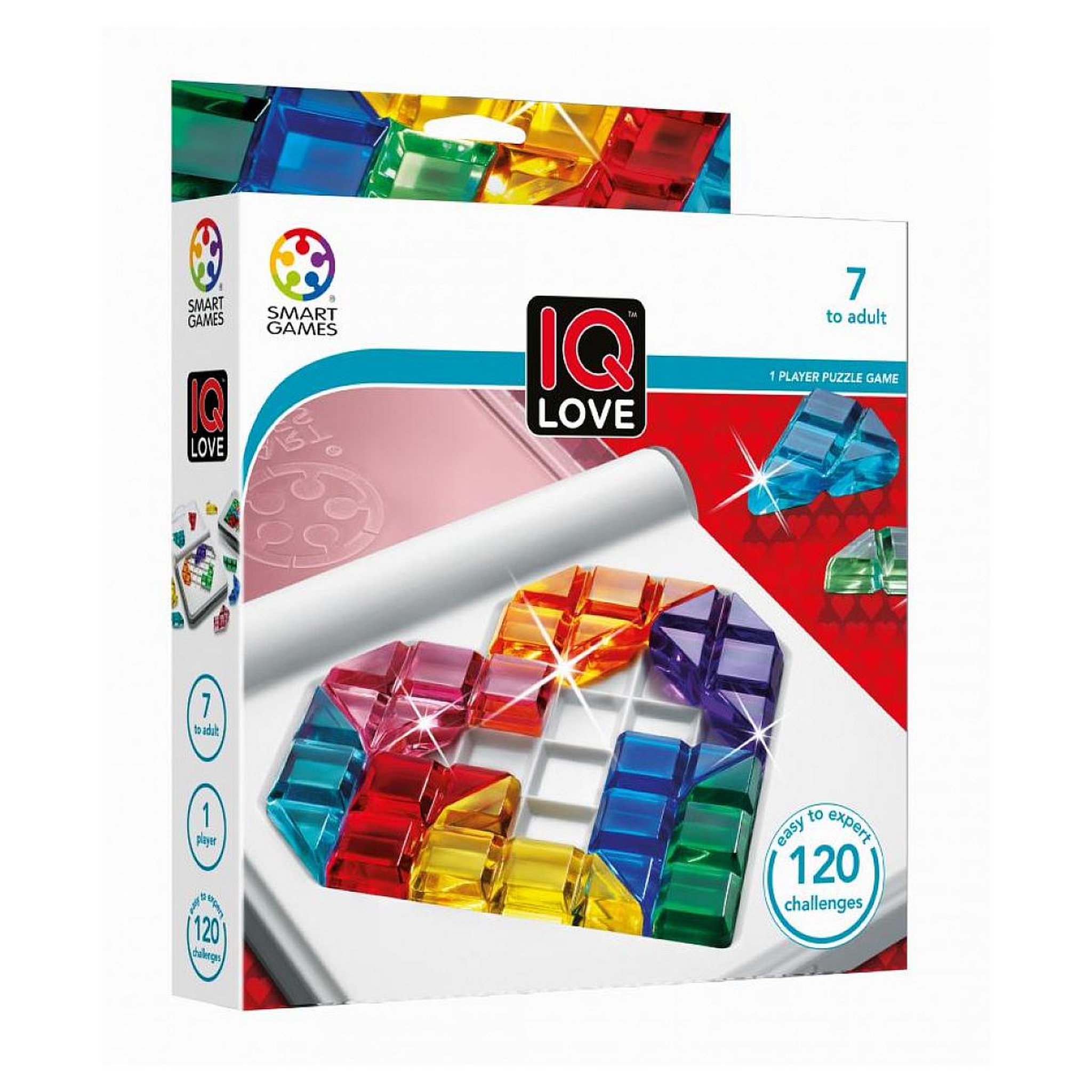 Smart Games Iq love mini-jeu de logique