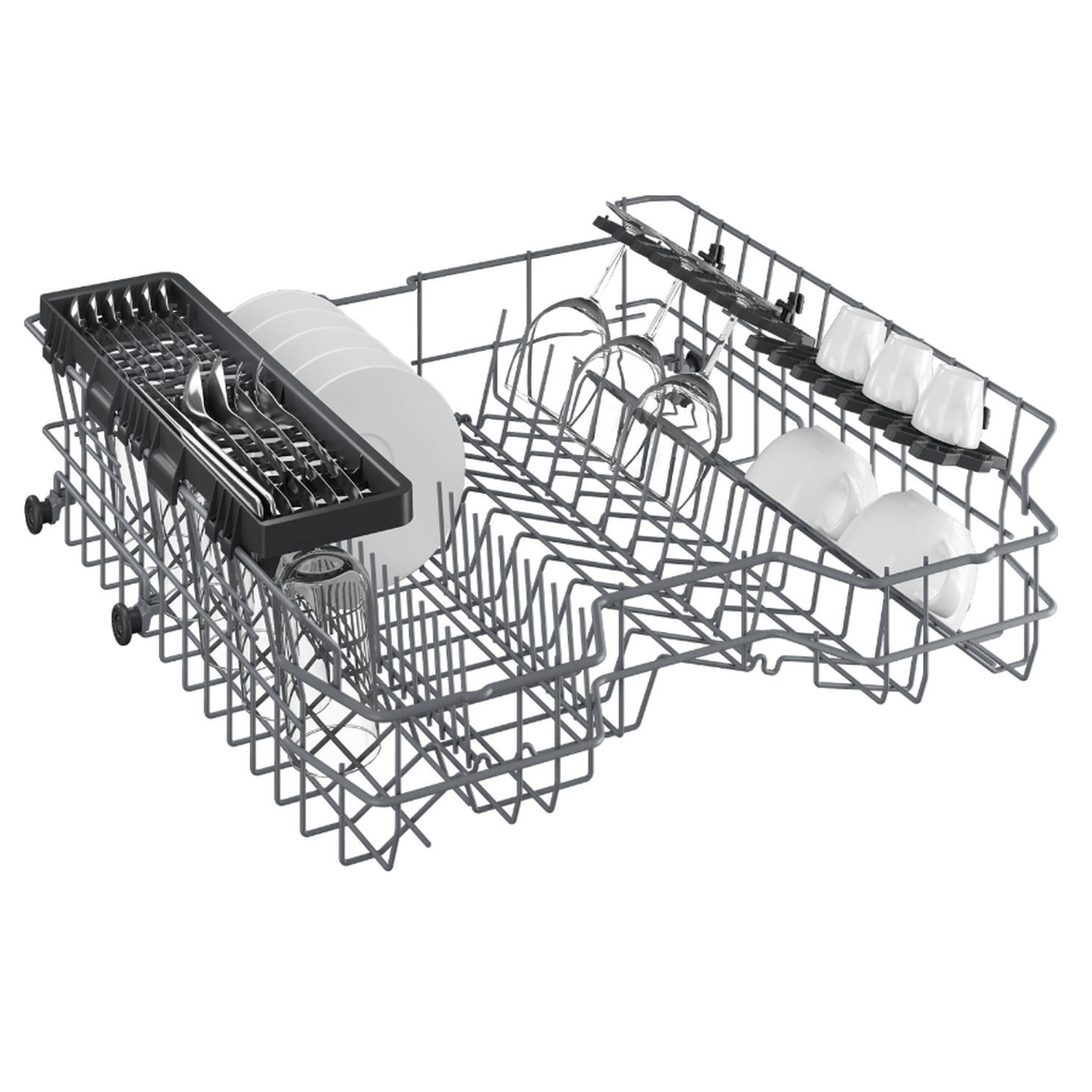 Voir la diapositive 4 : Beko Lave-vaisselle 60cm 14 couverts 47db - LVV4729W