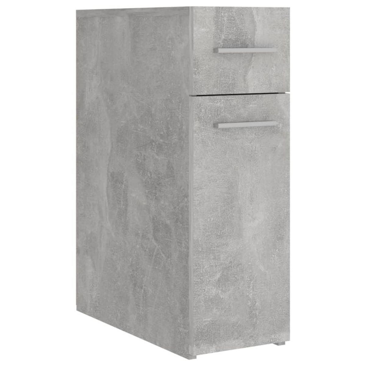 VIDAXL Armoire d'apothicaire Gris beton 20x45,5x60 cm Bois ingenierie