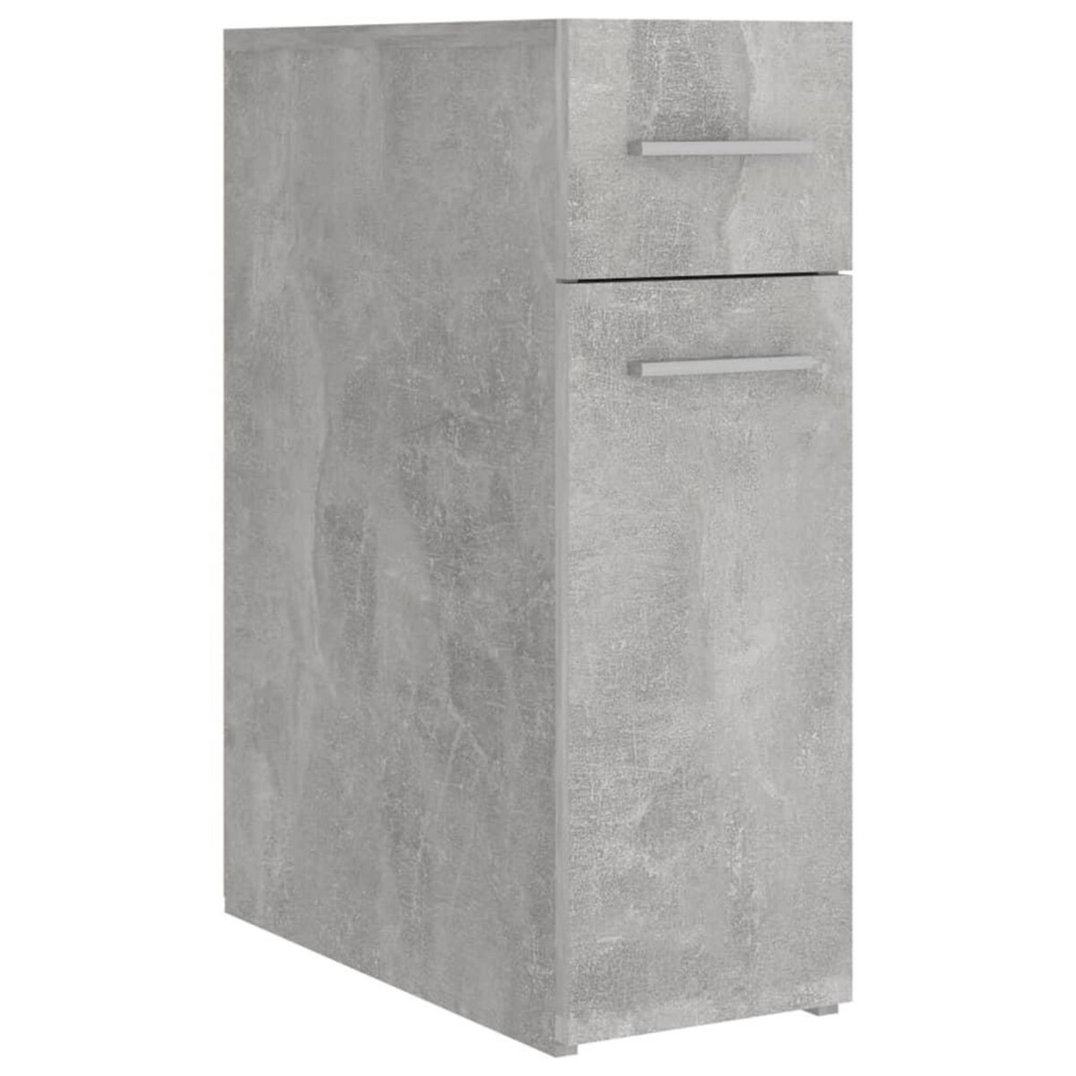 VIDAXL Armoire d'apothicaire Gris beton 20x45,5x60 cm Bois ingenierie