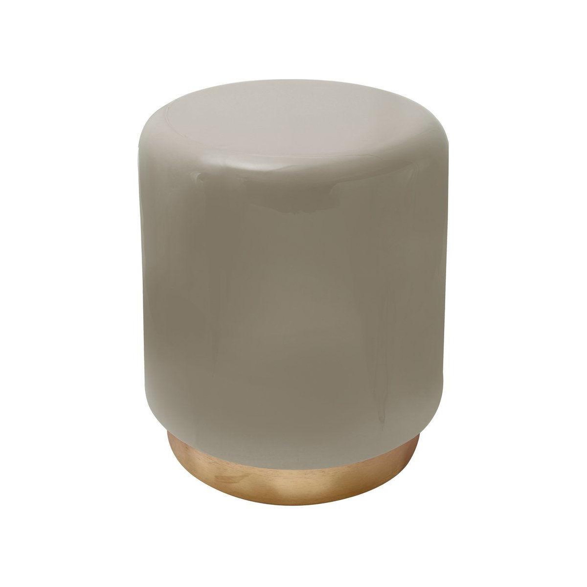 Voir la diapositive 2 : Paris Prix Table d'appoint haute  louana  44cm taupe