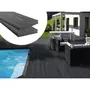 Habitat et Jardin Pack 10 m² - Lames de terrasse composite co-extrudées - Gris