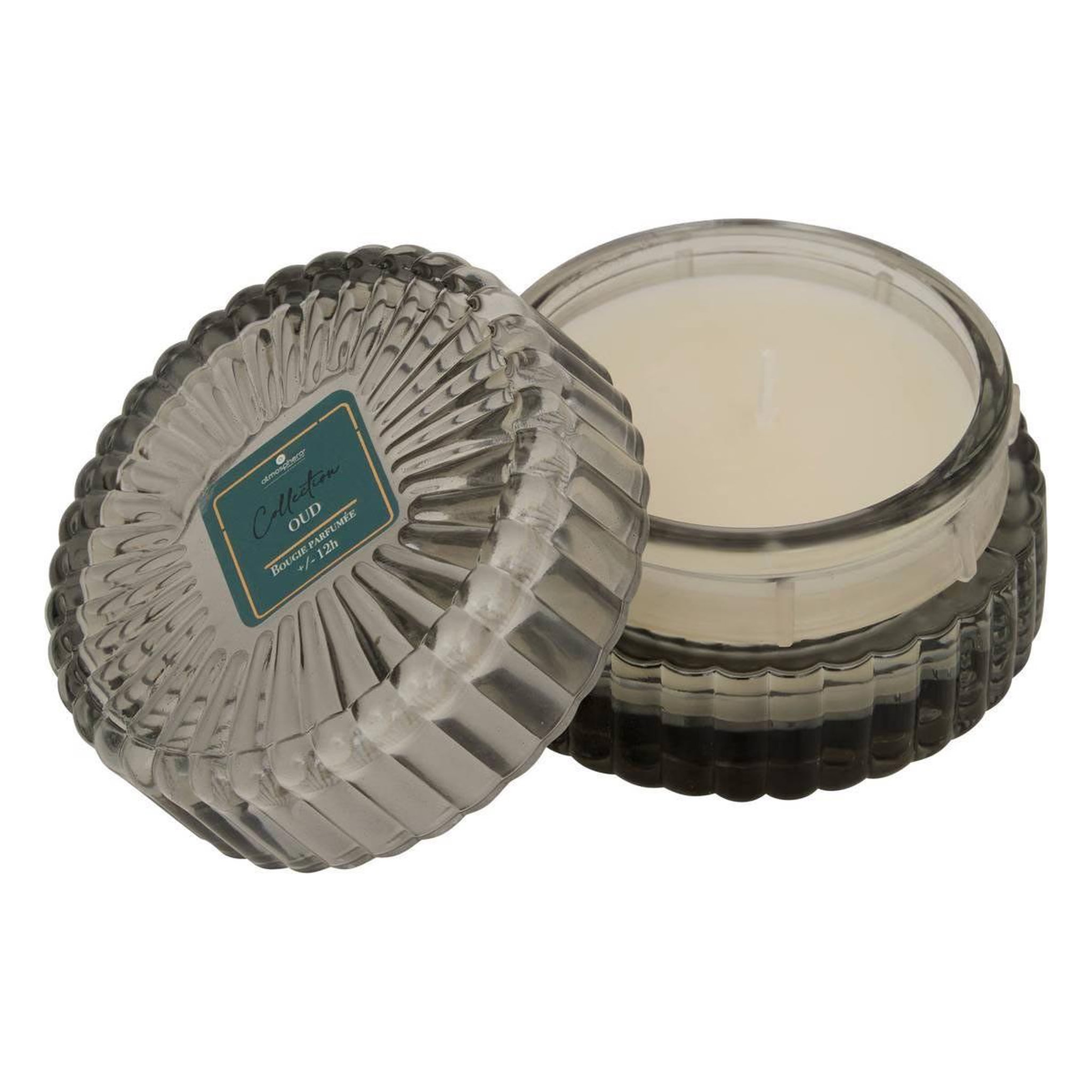 Voir la diapositive 4 : ATMOSPHERA Coffret senteur 2 pièces  albie  8cm bois de oud