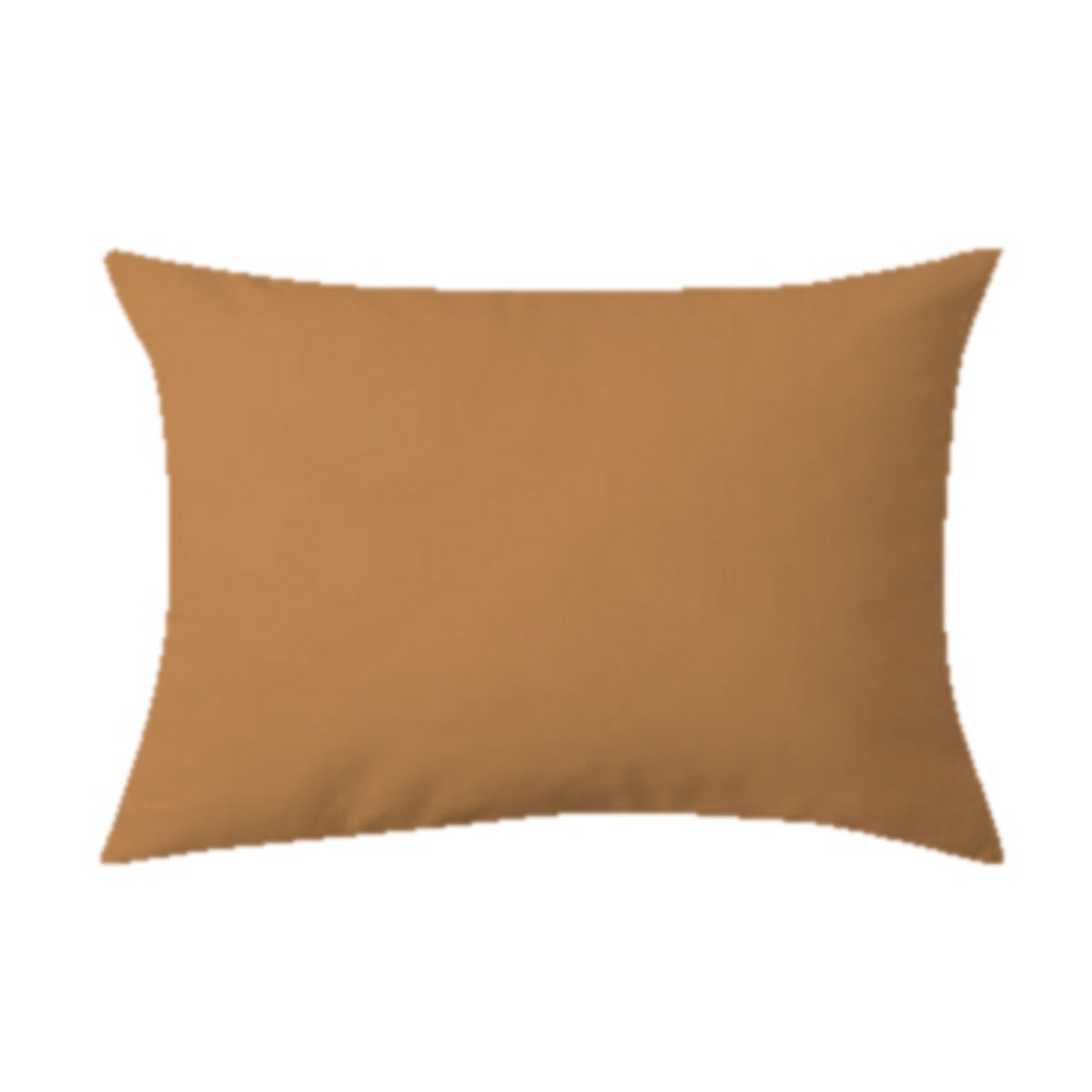 Taie d'oreiller unie en microfibre 