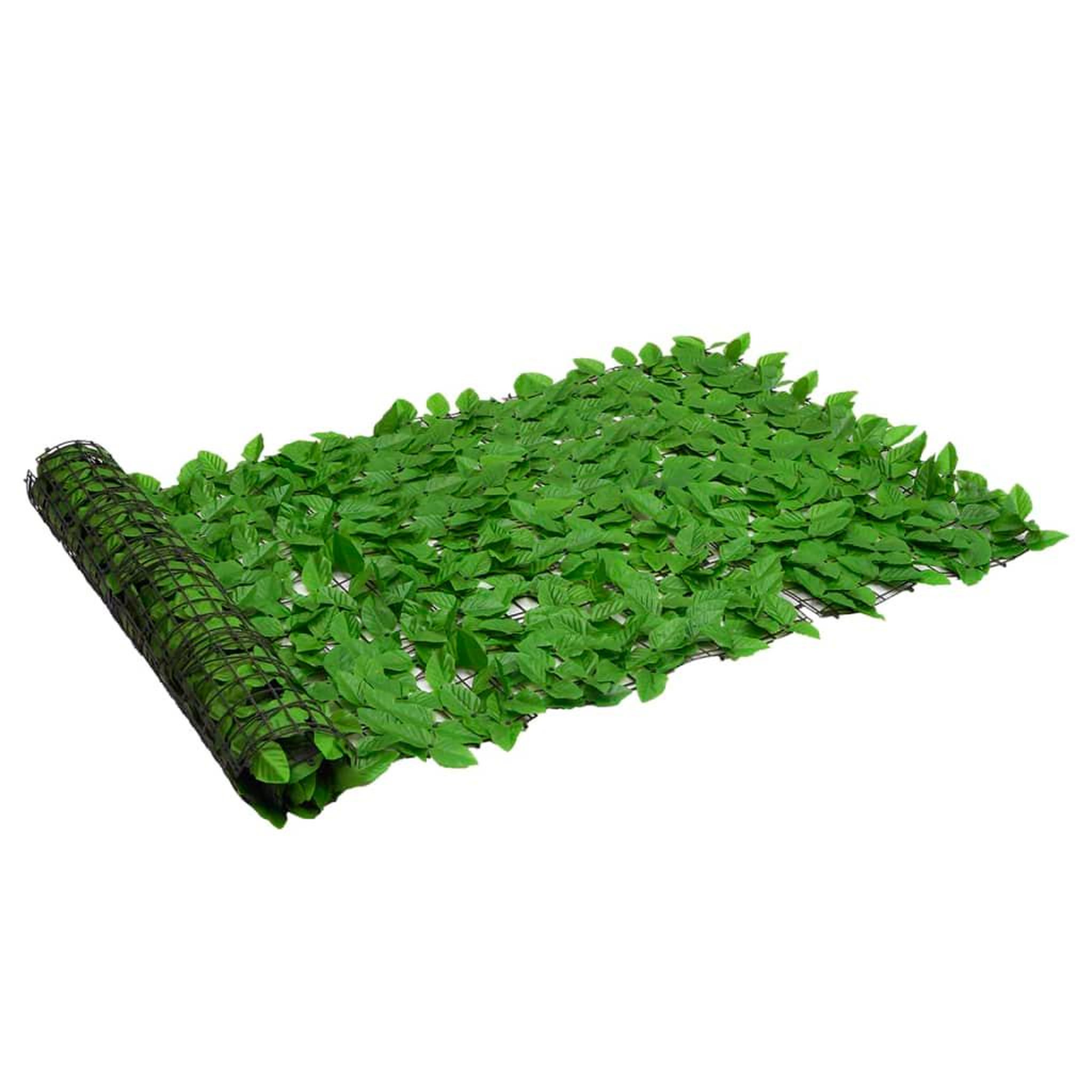 Voir la diapositive 2 : VIDAXL Ecran de balcon avec feuilles vert 300x100 cm