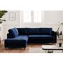Voir la diapositive 2 : LISA DESIGN Anna - canapé d'angle gauche - 5 places - convertible - en velours