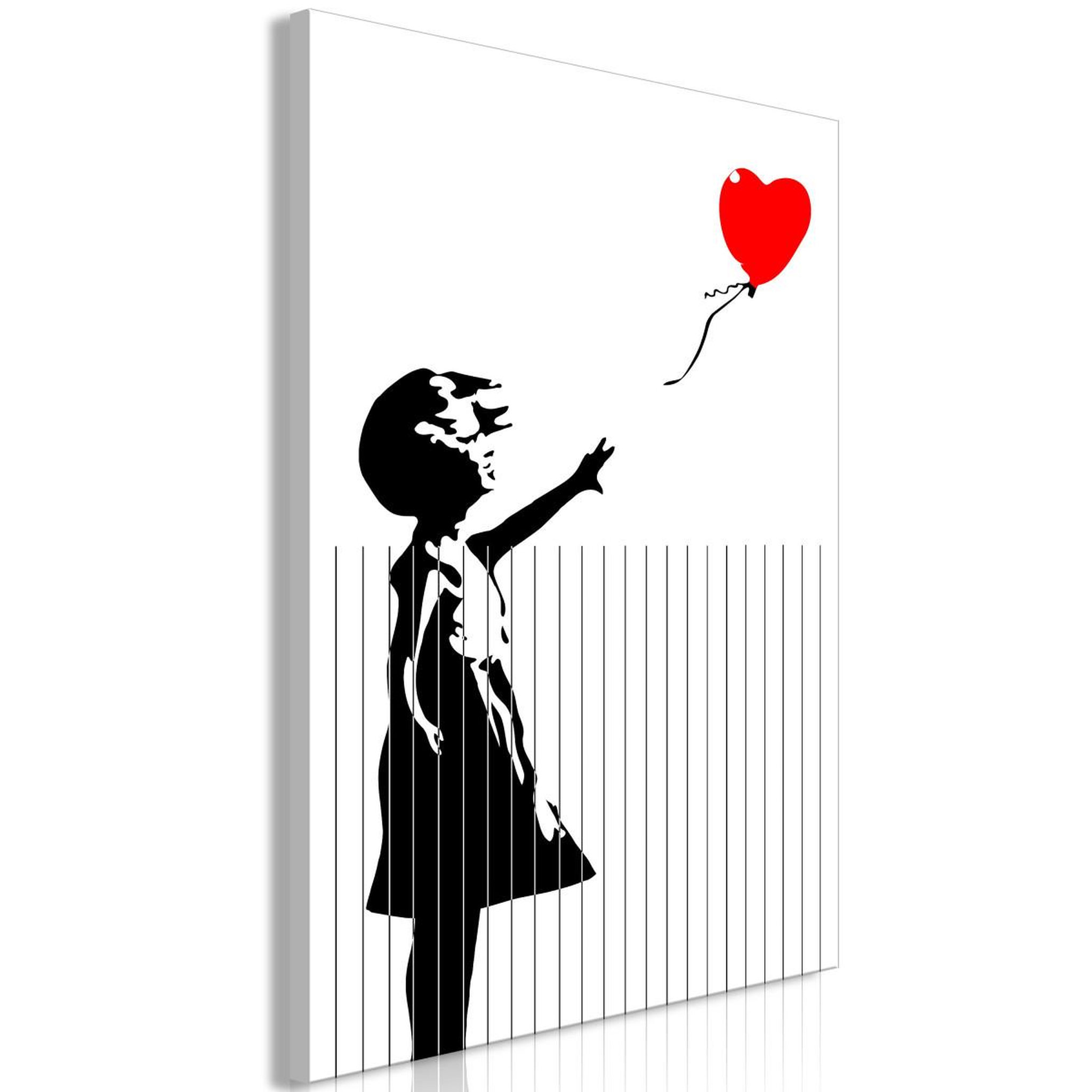 Voir la diapositive 1 : Paris Prix Tableau imprimé  cut - banksy