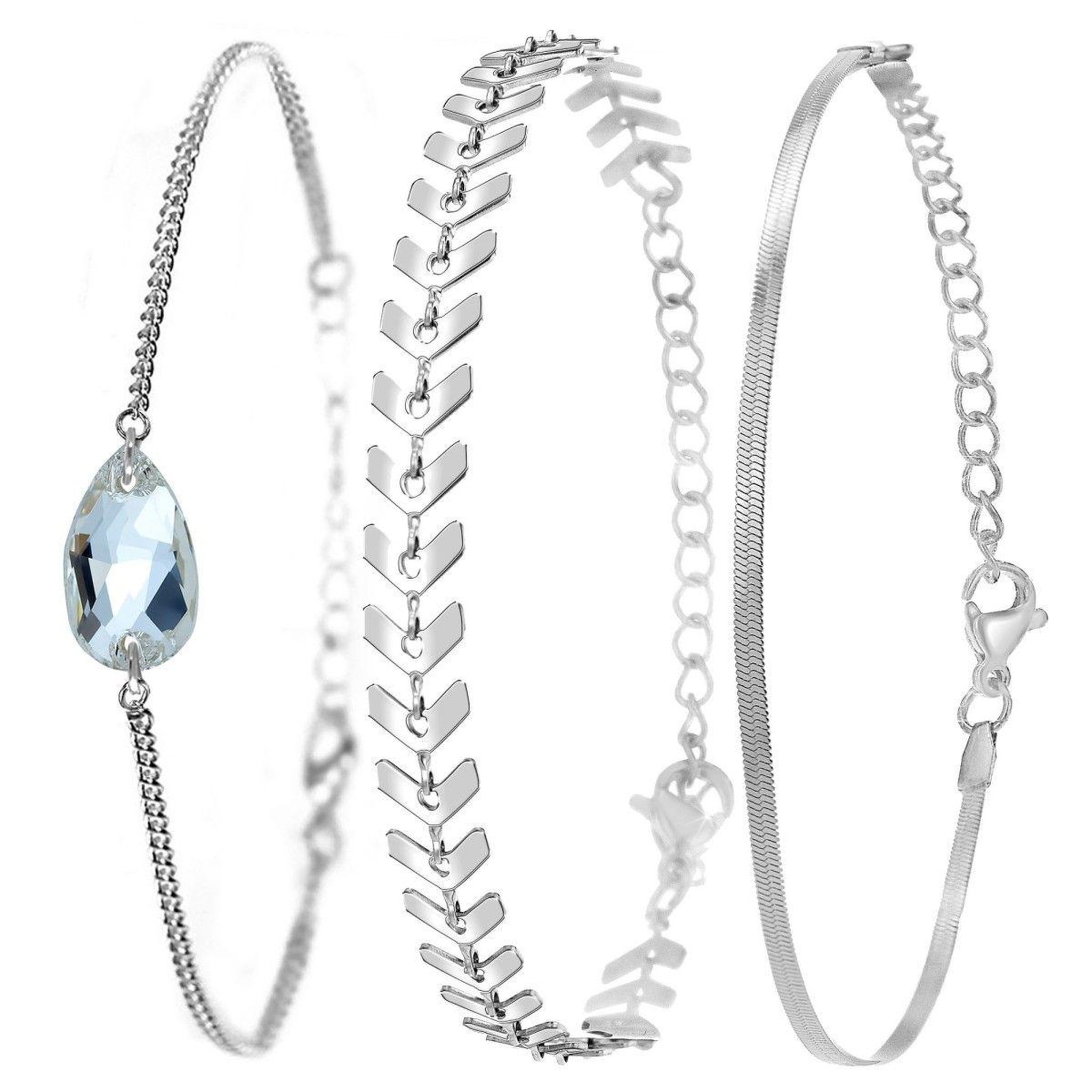 SC CRYSTAL Set de 3 bracelets par SC Crystal®