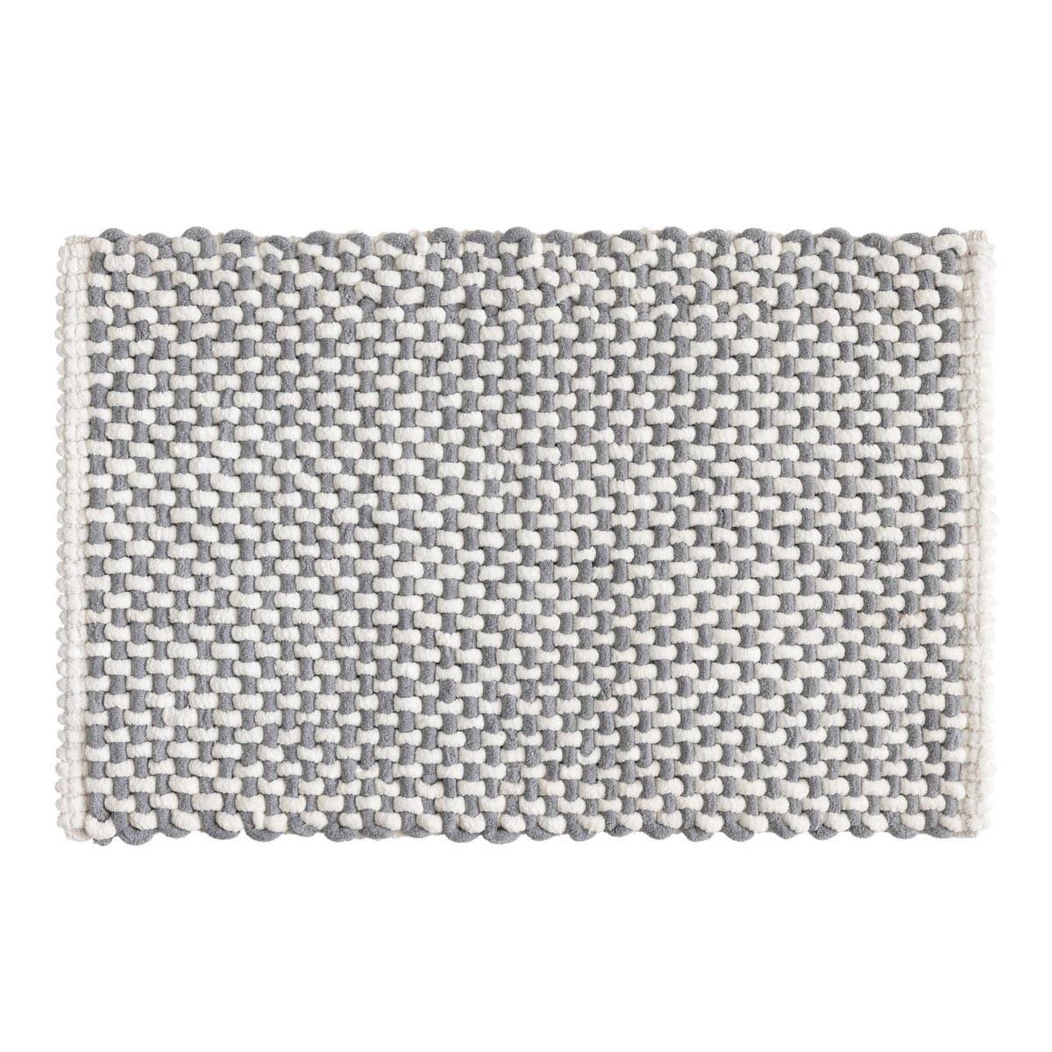 Douceur d'Intérieur Tapis de bain en chenille  rafael  50x80cm naturel
