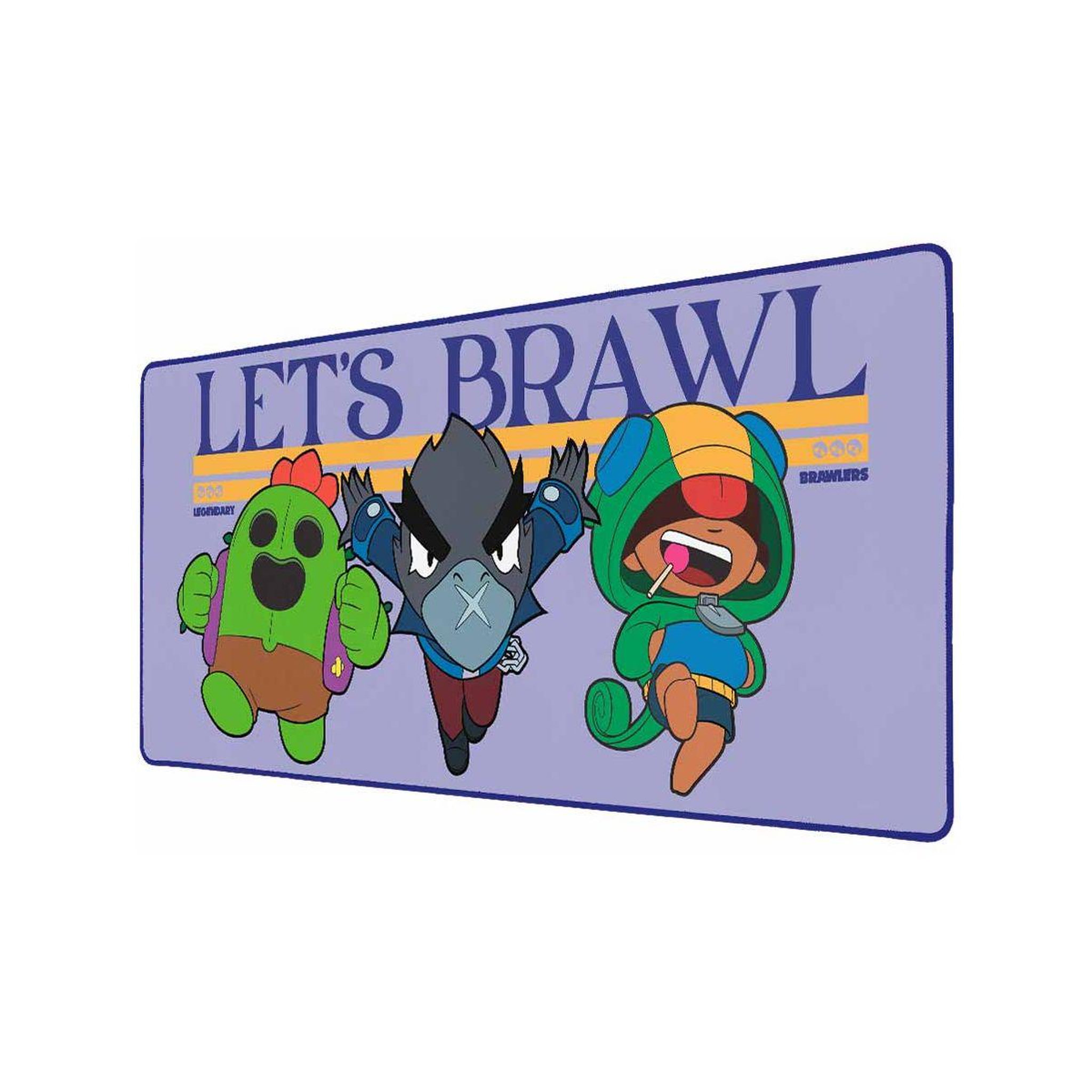 Voir la diapositive 2 : Subsonic Tapis de souris xxl desk mat let's brawl
