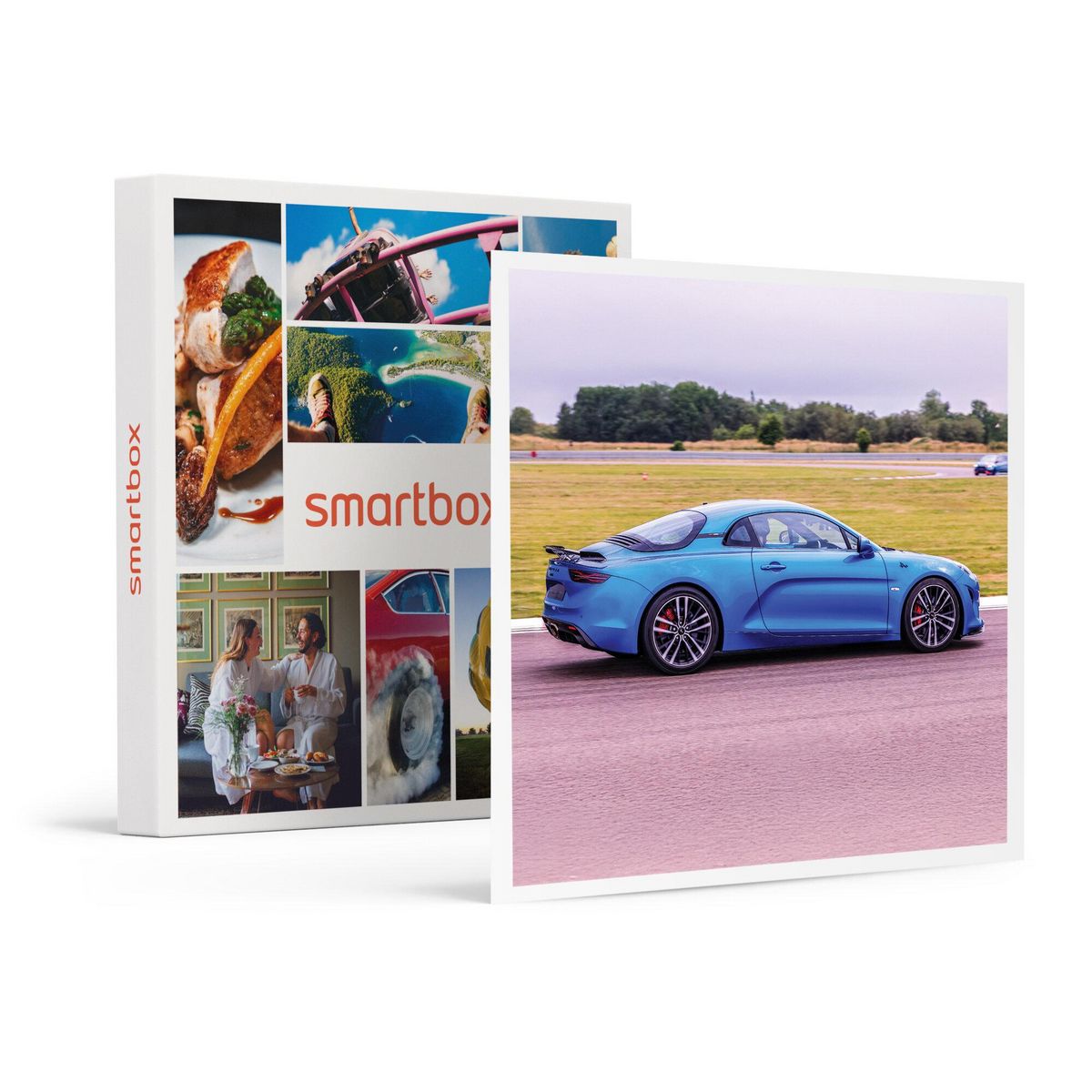 Smartbox Stage de pilotage : 5 à 6 tours de circuit au volant d'une Alpine A110 S - Coffret Cadeau Sport & Aventure