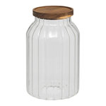 FIVE Bocal de Conservation en Verre  Harmony  3L Transparent