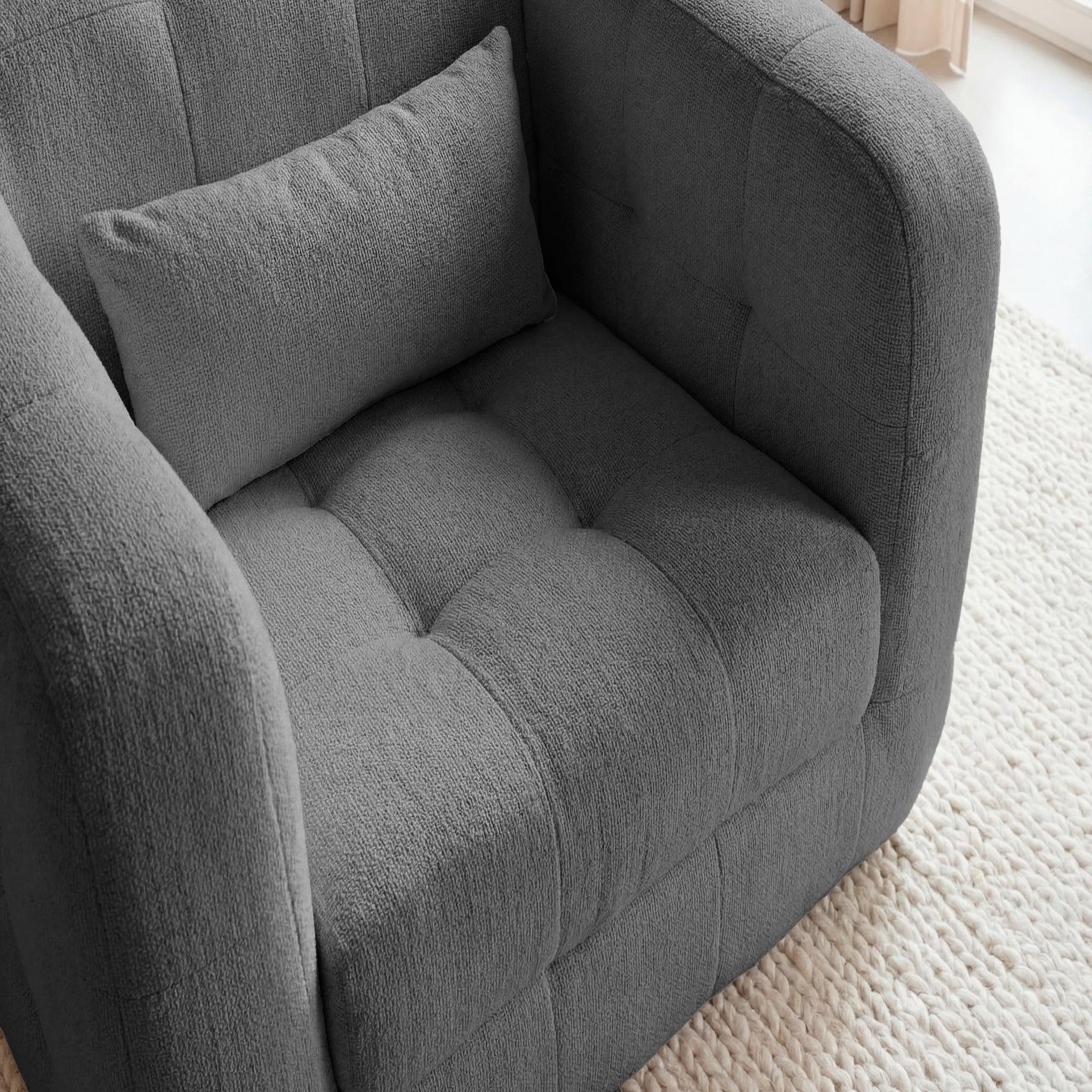 Voir la diapositive 5 : CASANOVA PARIS Arlette - fauteuil en tissu chenille
