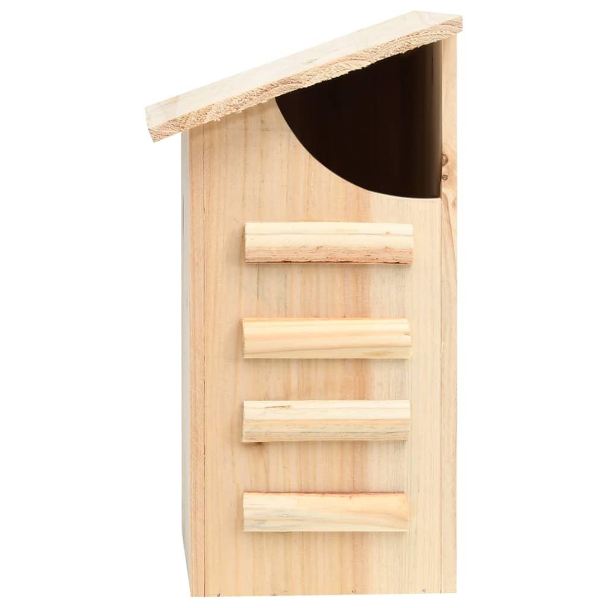 Voir la diapositive 4 : VIDAXL Maison pou chauve-souris bois de sapin massif 30x20x38 cm