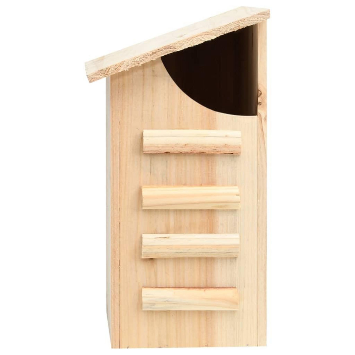 VIDAXL Maison pou chauve-souris Bois de sapin massif 30x20x38 cm