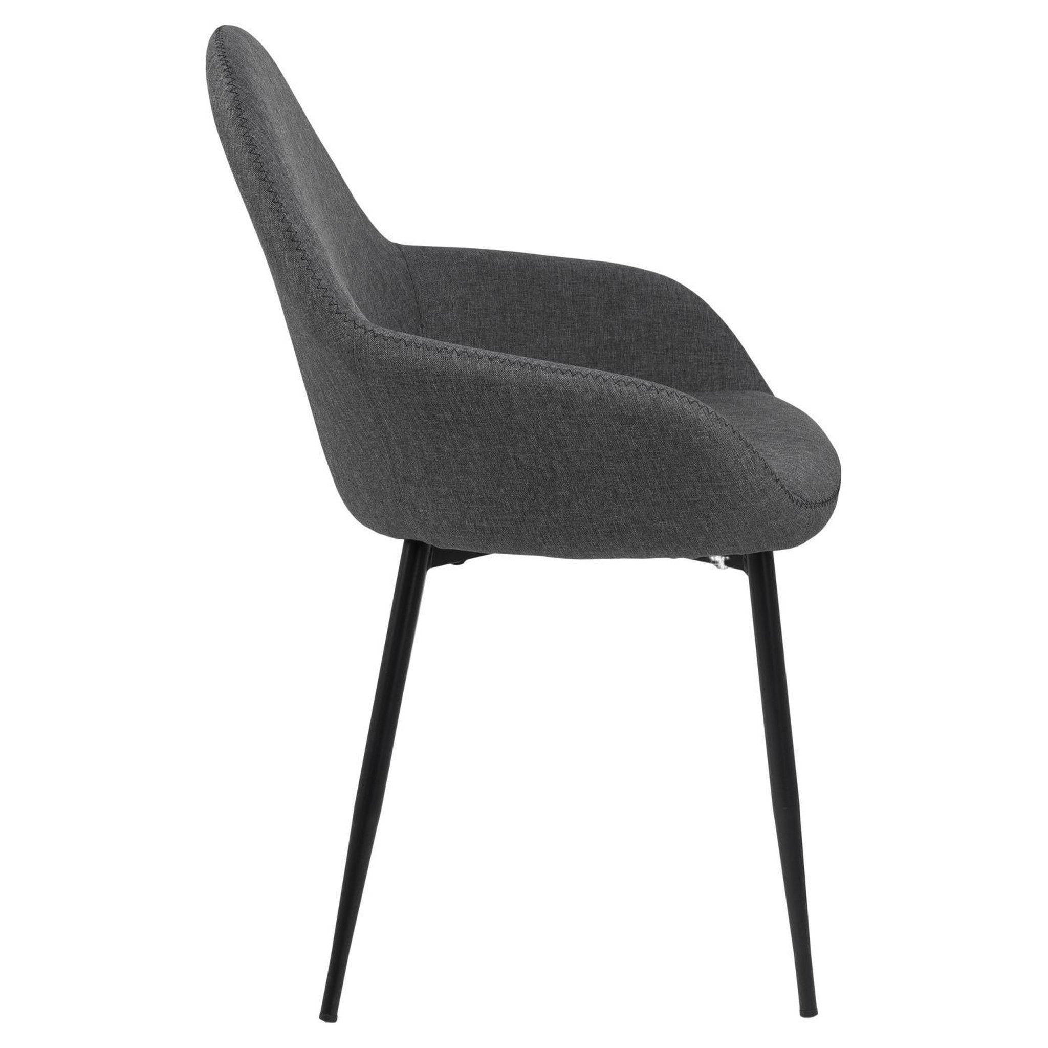 Voir la diapositive 3 : TOILINUX Lot de 2 Chaises de salle à manger Candice avec accoudoirs
