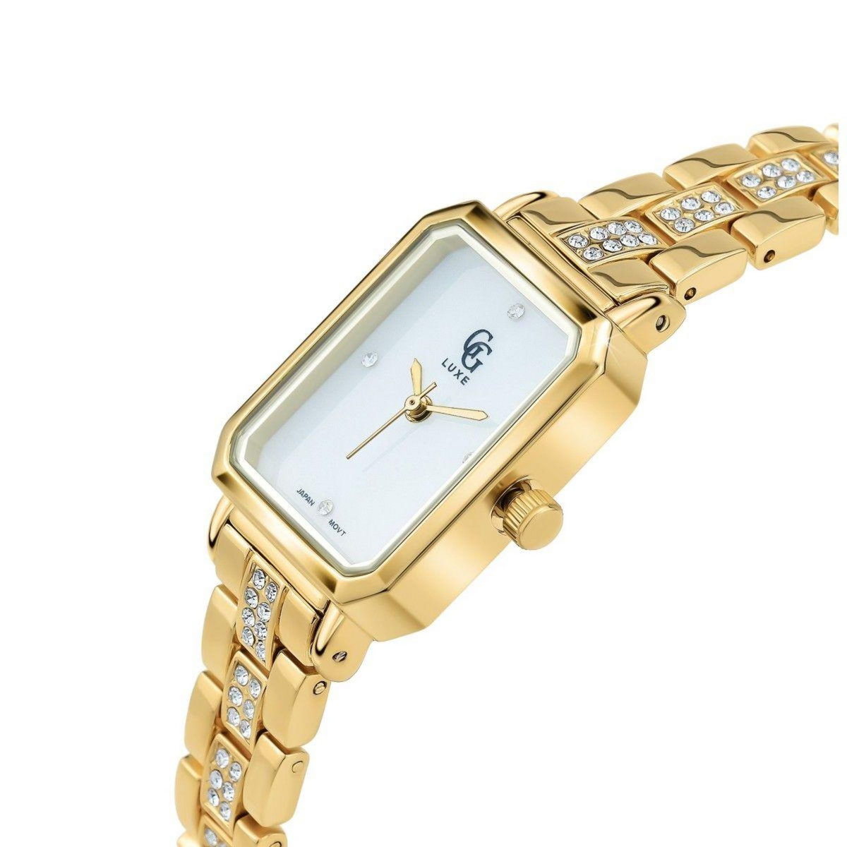 SC BOHEME Montre Soline élégante ornée de Cristaux scintillants par SC Bohème