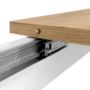 Voir la diapositive 6 : CONCEPT USINE Table à manger extensible style scandinave, bois 10 personnes SKADAR