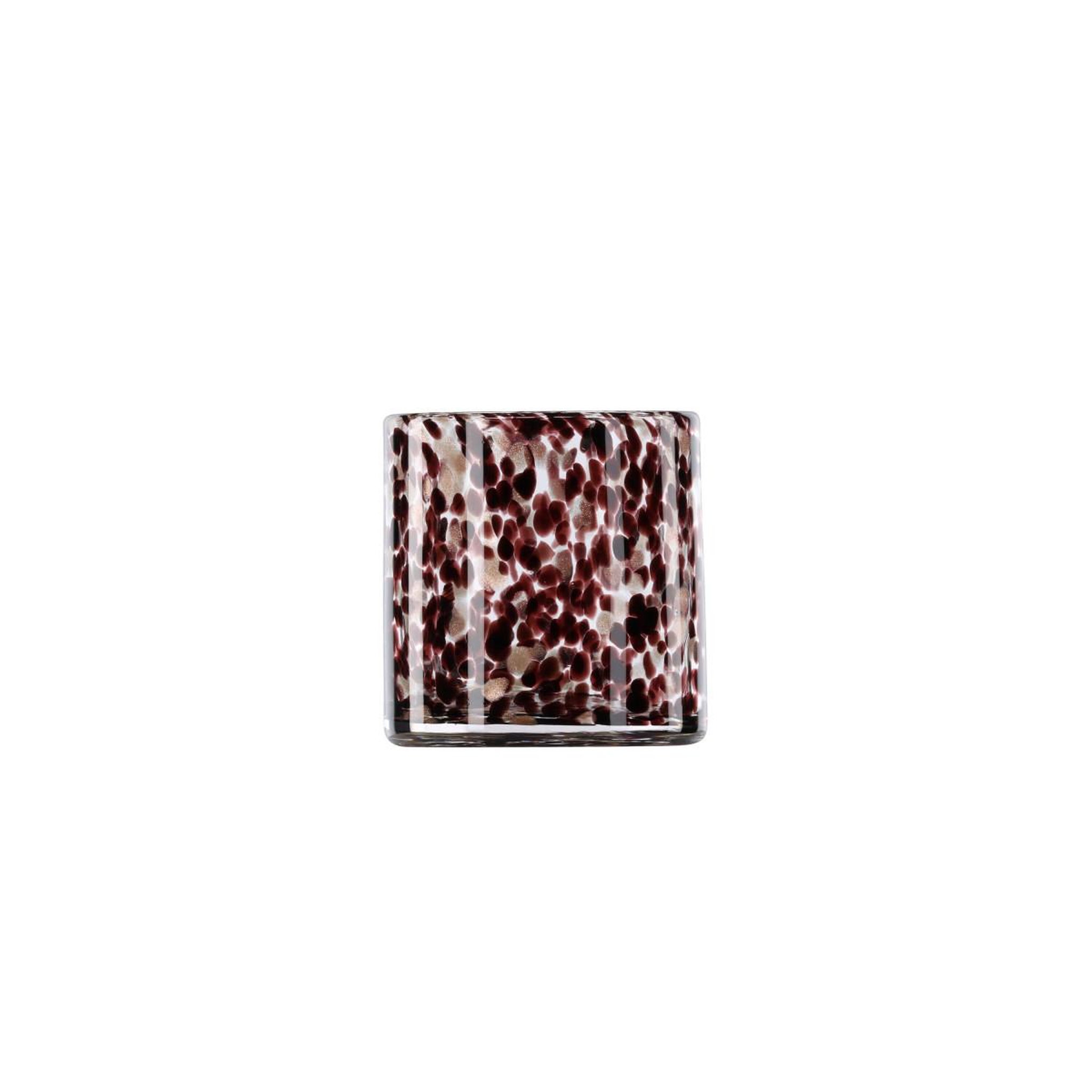 Voir la diapositive 3 : Paris Prix Photophore déco moucheté  gloria  12cm multicolore
