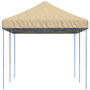 Voir la diapositive 4 : VIDAXL Tente de reception pliable escamotable beige 580x292x315 cm