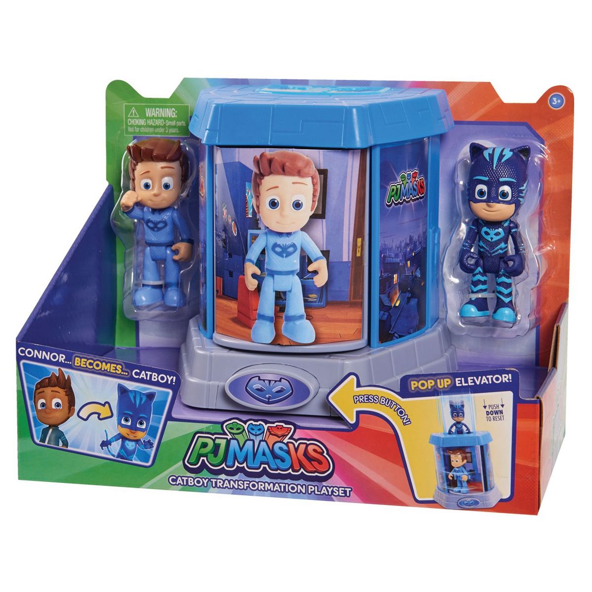 GIOCHI PREZIOSI Coffret Chambre de transformation avec 2 figurines Sacha Yoyo Pyjamasques
