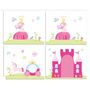 Voir la diapositive 3 : Paris Prix Pack - Lit Enfant, Tente, 3 Pochettes & Tunnel  Pino Princesse  Blanc