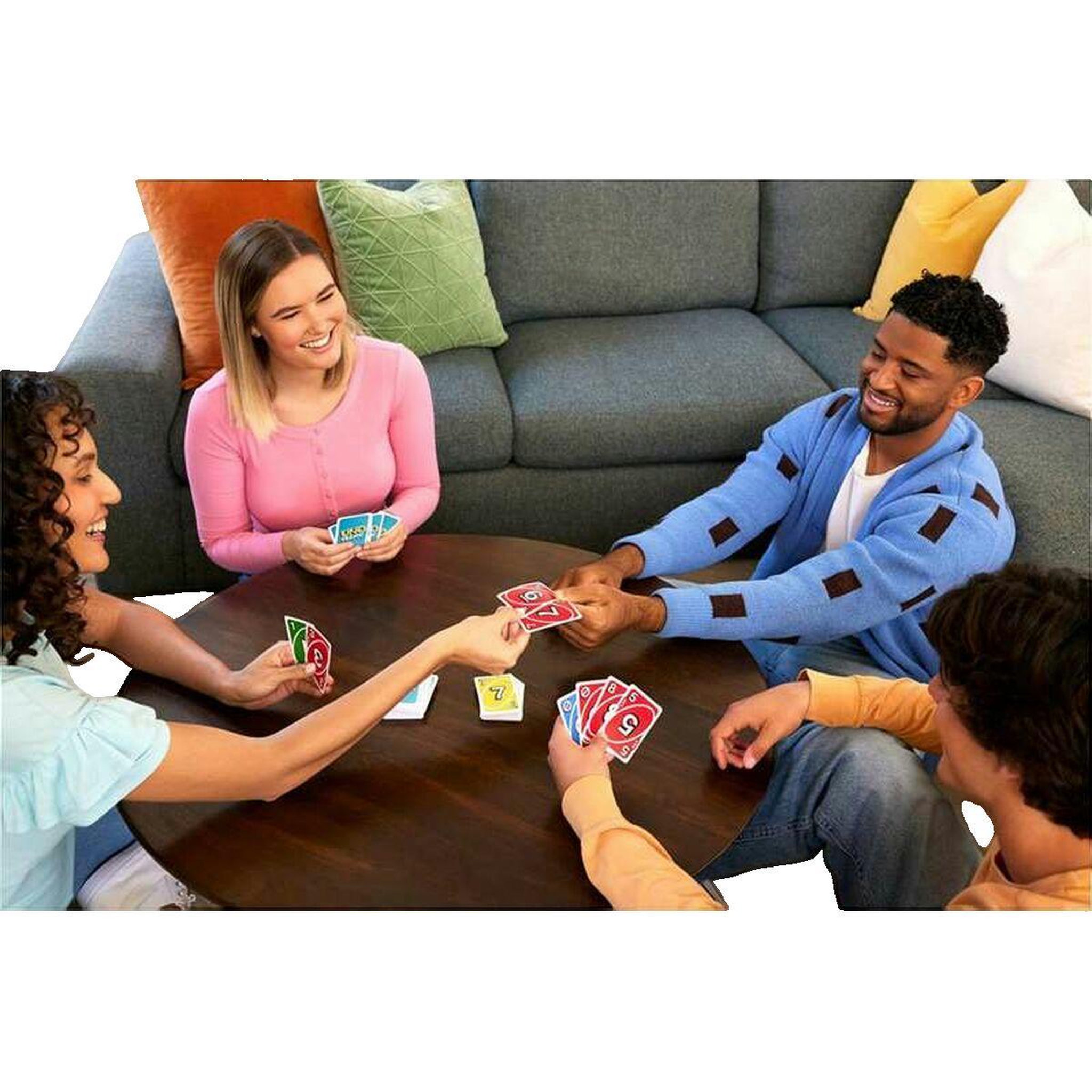 Voir la diapositive 2 : MATTEL Jeu classique Mattel Uno Teams