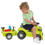 Ecoiffier Tracteur porteur avec remorque Ecoiffier vert