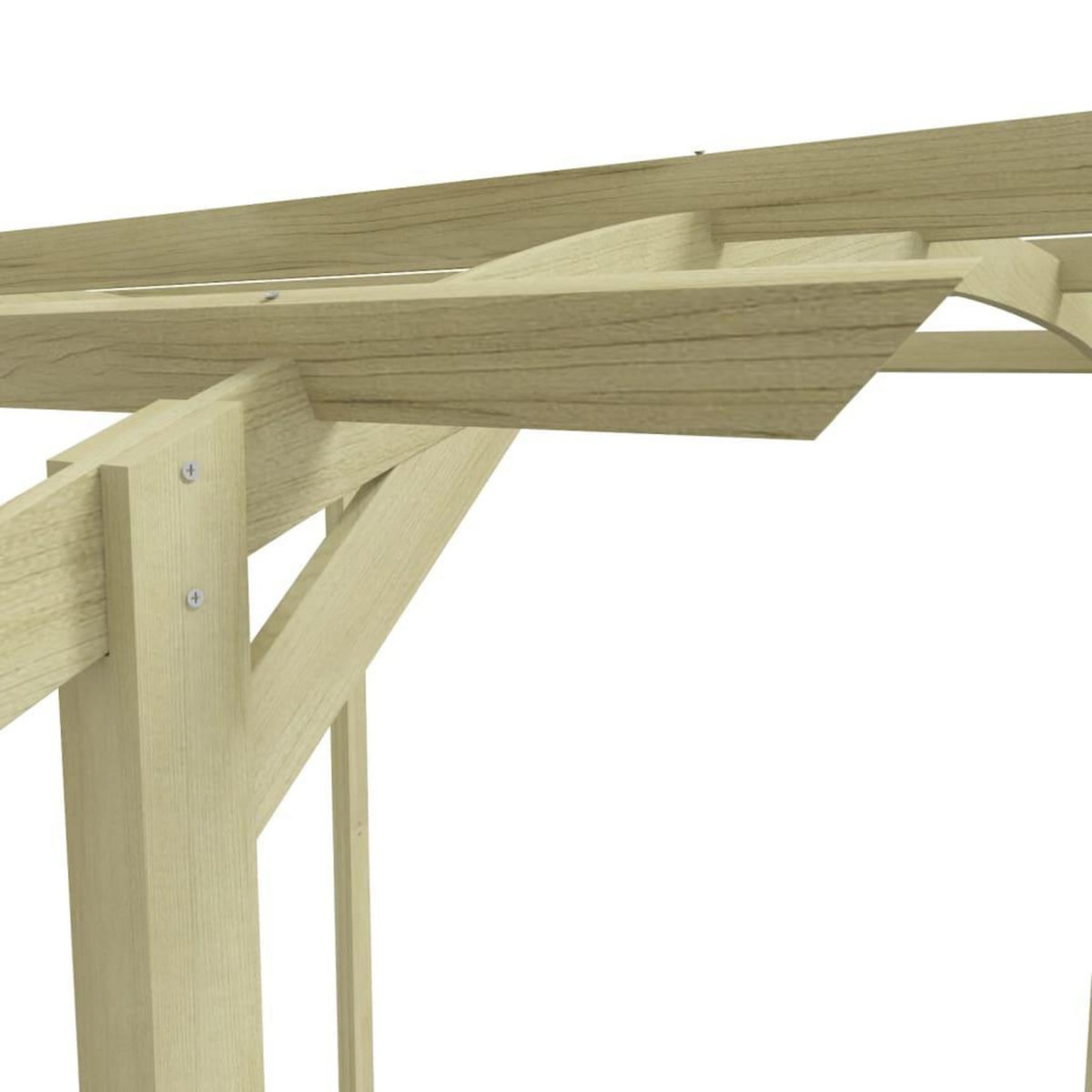 VIDAXL Pergola de jardin 180x197x210 cm Bois de pin impregne