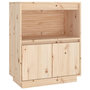 Voir la diapositive 2 : VIDAXL Buffet 60x34x75 cm Bois massif de pin