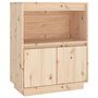 Voir la diapositive 2 : VIDAXL Buffet 60x34x75 cm Bois massif de pin
