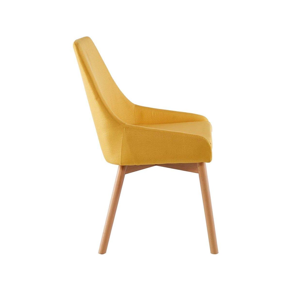 Habitat et Jardin Lot de 2 chaises  Tamiko  - Jaune