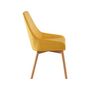 Voir la diapositive 3 : Habitat et Jardin Lot de 2 chaises  Tamiko  - Jaune
