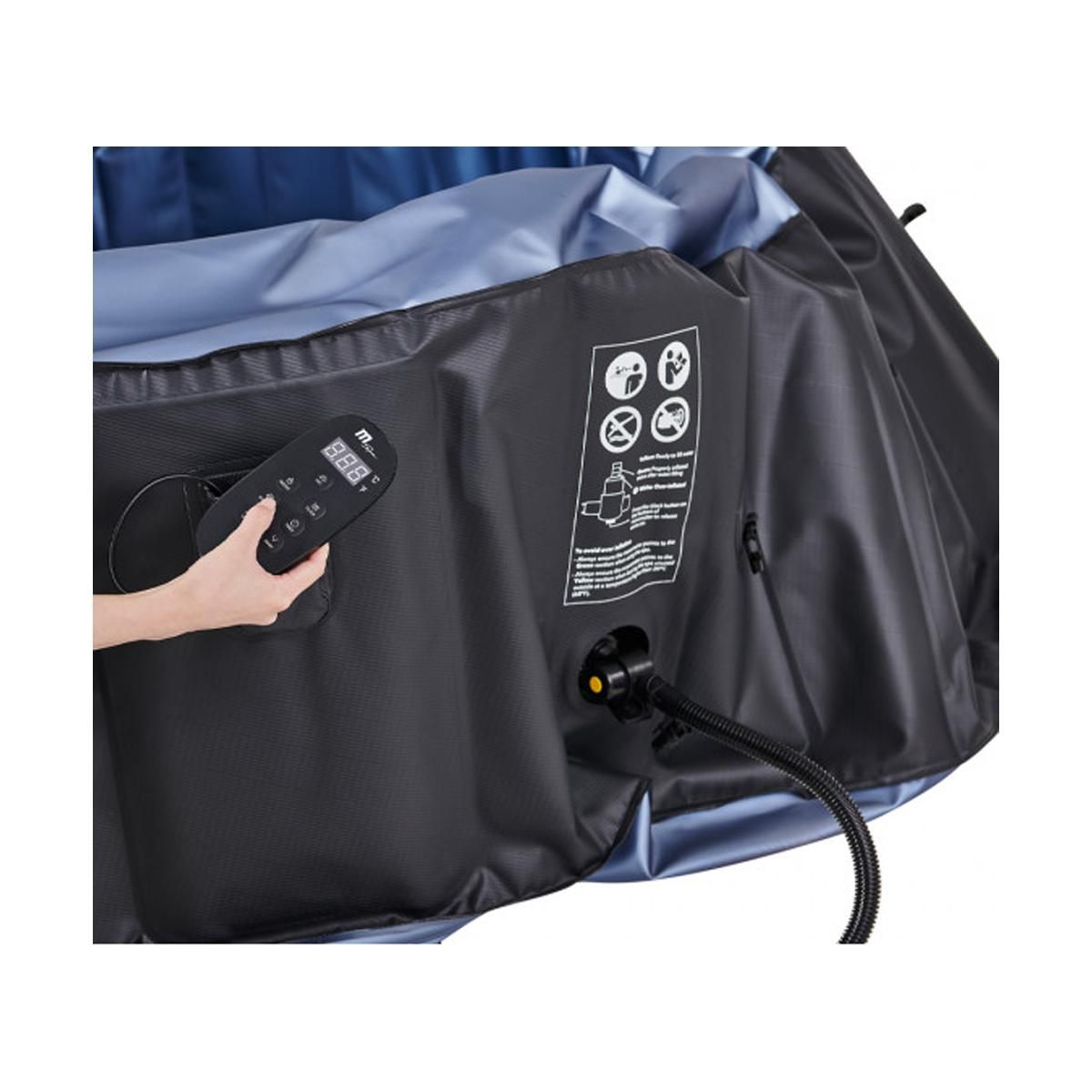 MSpa Spa gonflable rond 4 place - 0813