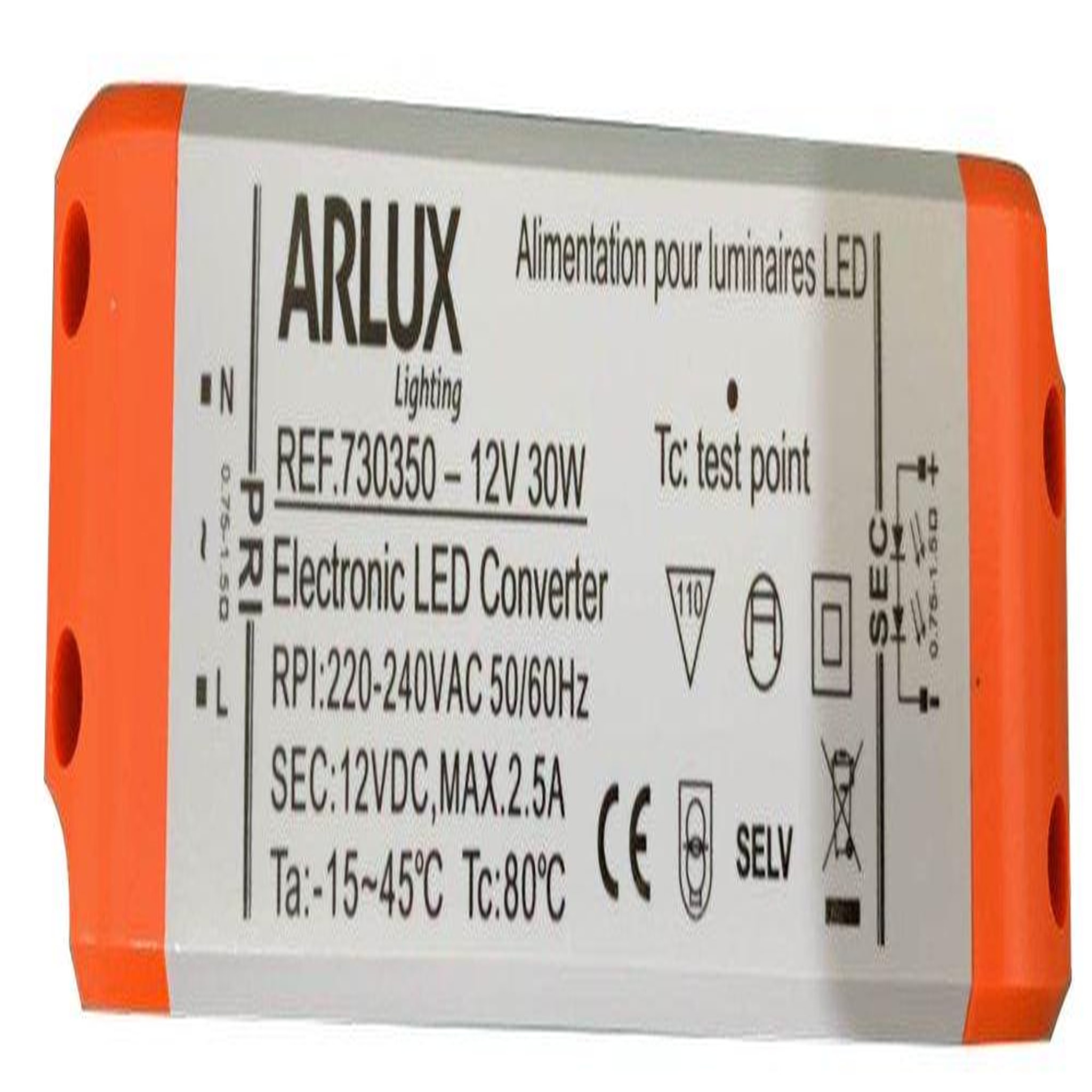 CENTRALE BRICO Driver 12V 30W 2,5A pour MR16
