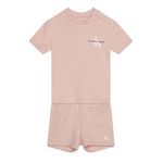CALVIN KLEIN JEANS Ensemble  Bébé Garçon/Fille Calvin Klein Jeans Monogram. Coloris disponibles : Rose