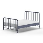 Paris Prix Lit Enfant  Bronxx  140x200cm Bleu Mat