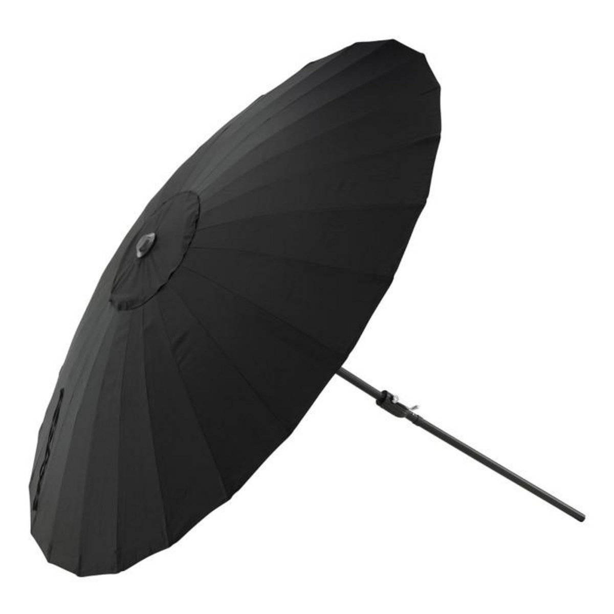 Paris Prix Parasol Design  Palmetto  270cm Noir