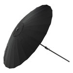 Paris Prix Parasol Design  Palmetto  270cm Noir