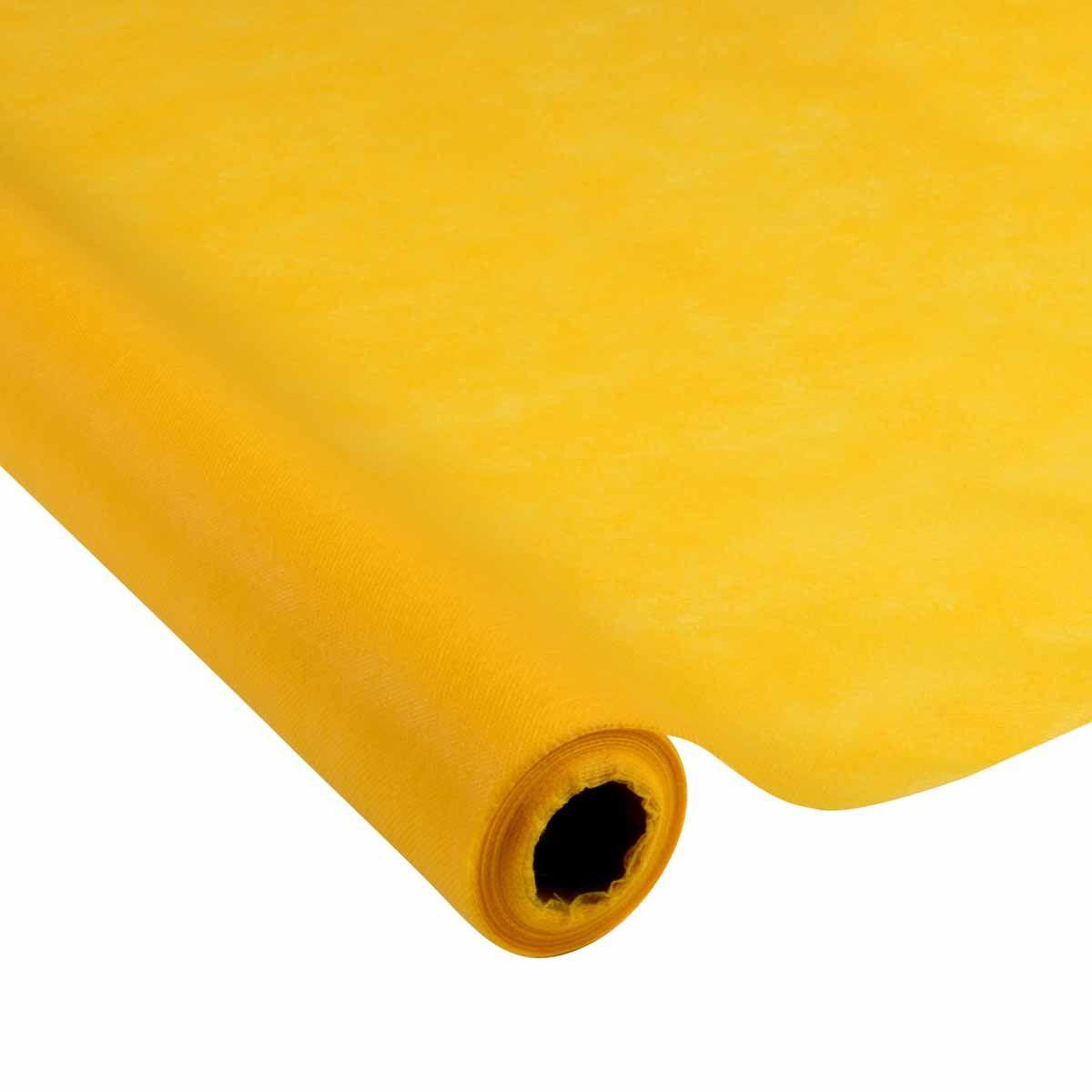Voir la diapositive 1 : HOMEA Nappe plastique  intissé  1,20x10m moutarde