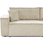 Voir la diapositive 6 : BEST MOBILIER Cezanne - canapé droit 3 places convertible avec coffre en velours côtelé