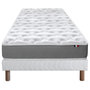 Voir la diapositive 1 : IDLITERIE Ensemble matelas mousse réversible STRATUS et sommier - confort français
